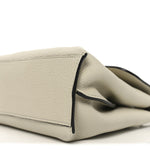 Cellarius Calfskin Small Bamboo Daily Top Handle Bag Mystic White