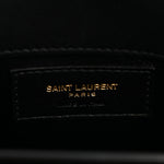 Lambskin Quilted Le Maillon Square Crossbody Bag Black