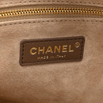 Calfskin Archetype Small Shopping Tote Brown