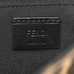 Fabric Jacquard Canvas Vitello Grace Pequin FF 1974 Baguette Belt Pouch Tobacco Moro Grezzo Sand