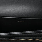 Shiny Calfskin Medium Triomphe Black
