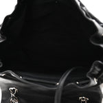 Lambskin Quilted Large Urban Spirit Backpack Black