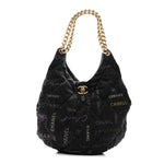 Denim Quilted Denim Mood Hobo Black Multicolor