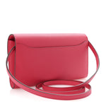 Epsom Alligator Lizard Constance Wallet To Go Rose Extreme