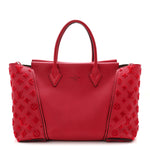 Veau Cachemire Tote W PM Framboise