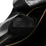 Lambskin Quilted Maxi Icare Shopping Tote Black