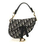 Oblique Mini Saddle Bag Blue