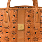 Visetos Large Liz Reversible Shopper Tote Cognac