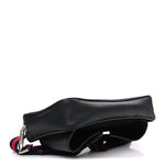 Soft GG Supreme Monogram Web Belt Bag Black Grey