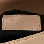 Smooth Calfskin Le Carre Satchel Dark Beige