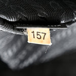 Tessuto Nylon Zip Convertible Tote Black