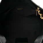 Calfskin Quilted Large Coco Base Shopping Bag Black