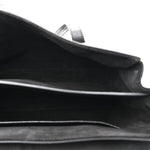 Supple Grained Calfskin Medium Soft 16 Bag Black