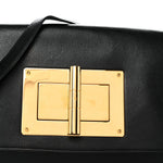 Calfskin Natalia Convertible Clutch Black