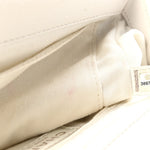 Caviar Quilted Medium Business Affinity Flap White