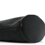 Santorini Lux Calfskin Y Drawstring Tote Black