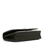 Lambskin Quilted Chanel 19 Wallet On Chain WOC Dark Green