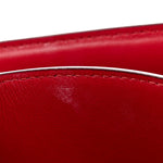 Box Calfskin Small Classic Box Flap Bag Red