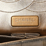 Metallic Alligator 2.55 Reissue 226 Flap Blue Gold
