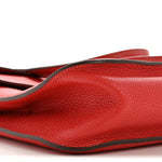 Taurillon Clemence Verso Halzan 31 GM Rouge Casaque Vermillion
