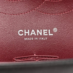 Lambskin Quilted Jumbo Double Flap Black