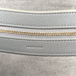 Soft Grained Calfskin Small Belt Cabas Phantom Grey