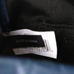 Lambskin The Pillow Bag Blue Sea