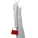 Epi Pochette Accessories 21 Castillan Red