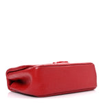 Caviar Quilted Mini Incognito Square Flap Red