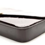 Vernis Pochette Felicie Chain Wallet Amarante