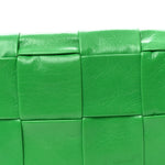 Paper Calfskin Intreccio Cassette Belt Bag Parakeet