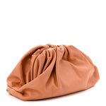 Smooth Butter Calf The Pouch Oversized Clutch Clay