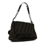 Zucca B Bis Flap Bag Tobacco Castagna