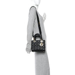 Lambskin Cannage Small My ABCDior Lady Dior Black