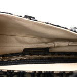 Oblique Saddle Bag Blue