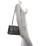 Metallic Empreinte Monogram Giant Onthego PM Gun Metal