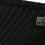 Caviar Quilted Compact Boy Wallet Black
