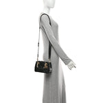 Calfskin Cannage Mini The Lady 95.22 Black