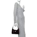Velvet Mini Re-Edition 2005 Shoulder Bag Red