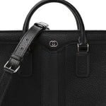 Dollar Pigprint Koi Calfskin Interlocking G Tote Bag Black