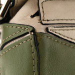 Calfskin Mini Puzzle Bag Soft White Rosemary