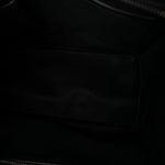 Drummed Calfskin Micro Luggage Black