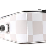 Calfskin Figures of Speech Binder Clip Bag White Beige