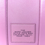Grained Calfskin Small The Tote Bag Regal Orchid