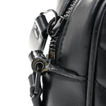 Calfskin Matelasse Monogram Monochrome Lou Camera Bag Black