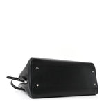 Grained Calfskin Medium Neo Executive Shopper Tote Black