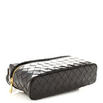 Calfskin Intrecciato Bang Bang Vanity Case Fondant