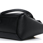 Grained Calfskin Nano Belt Bag Black