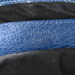 Agneau Giant 12 Gold Hardware Work Bleu Glacier