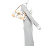 Monogram Multicolor Beverly MM White